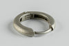 Parts of Four Hoop Hoop Earrings Collection III Highly Handcrafted PS4-2035-1-DA-ZY Dirty Silver 18mm PPOF58